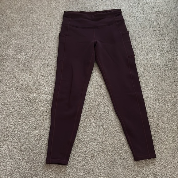 Athleta Altitude Stash Tight in Polartec Power stretch Legging size medium - Picture 2 of 7